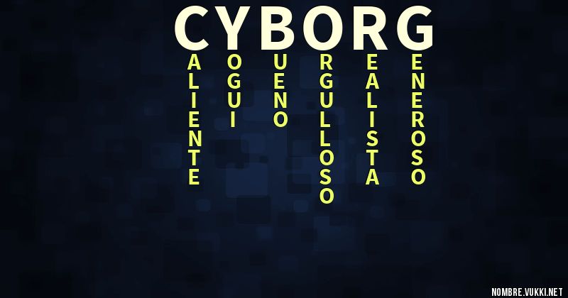 Acróstico cyborg
