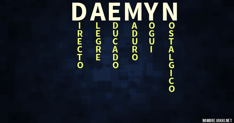 Acróstico daemyn