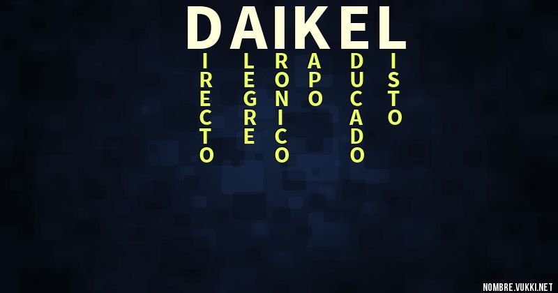 Acróstico daikel