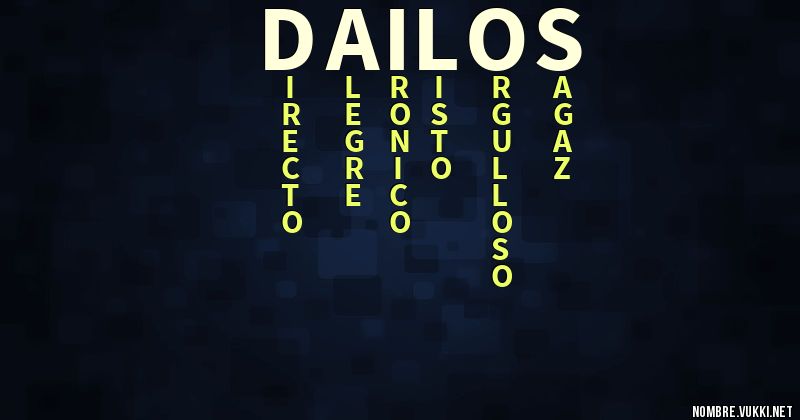 Acróstico dailos
