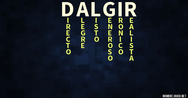 Acróstico dalgir