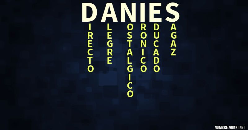 Acróstico danies