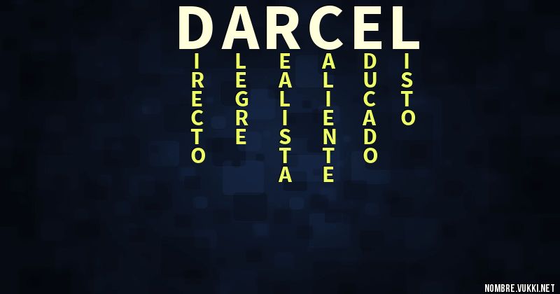 Acróstico darcel