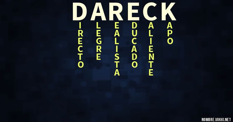 Acróstico dareck