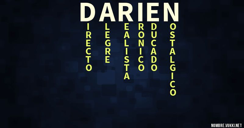 Acróstico darién