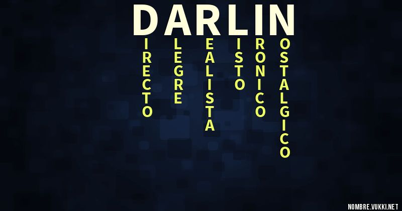 Acróstico darlin