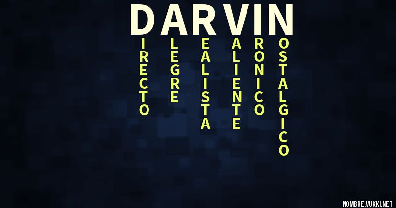 Acróstico darvin