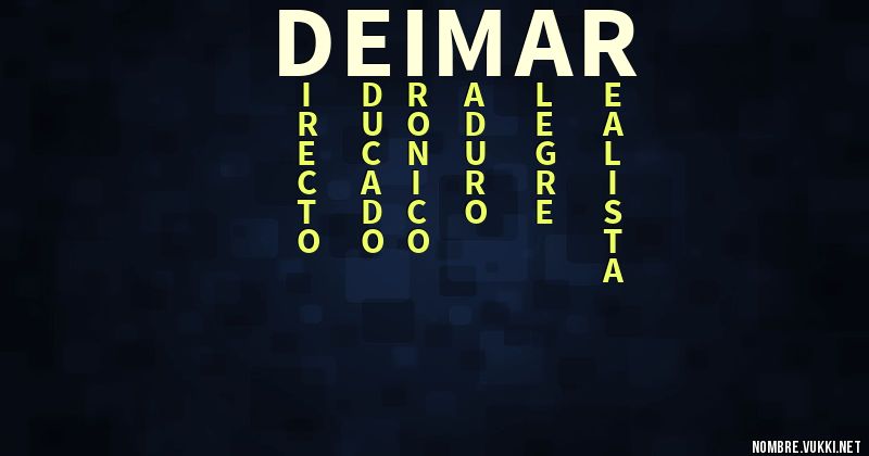 Acróstico deimar