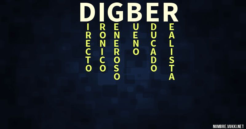 Acróstico digber