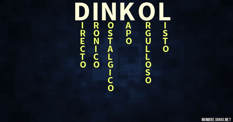 Acróstico dinkol