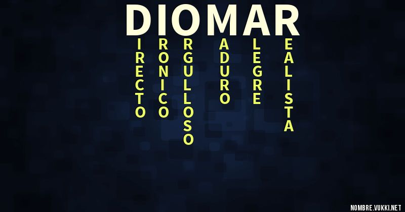 Acróstico diomar