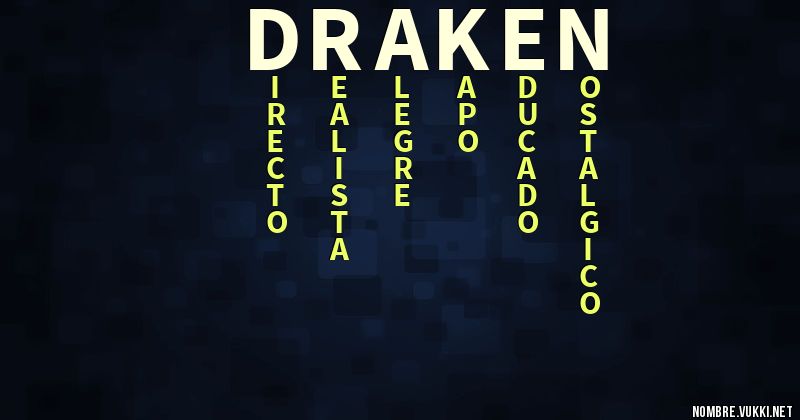Acróstico draken