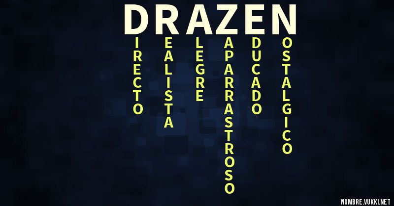Acróstico drazen