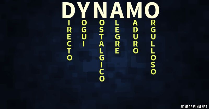 Acróstico dynamo