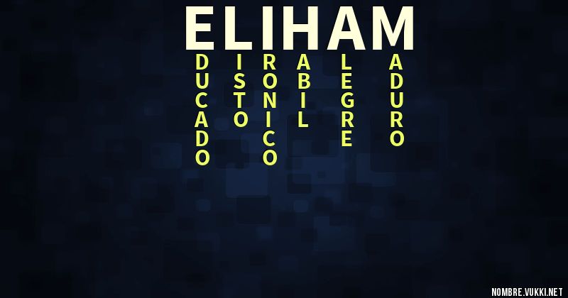 Acróstico eliham