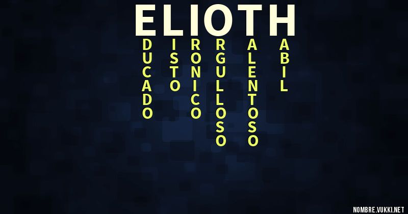 Acróstico elioth