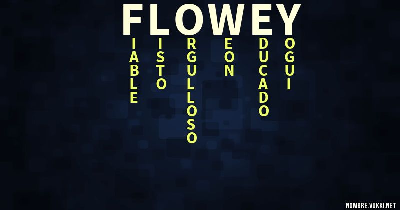 Acróstico flowey