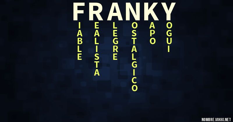 Acróstico franky