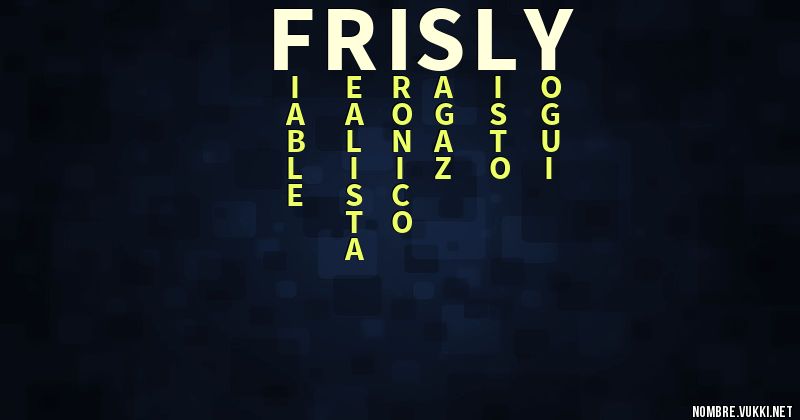 Acróstico frisly