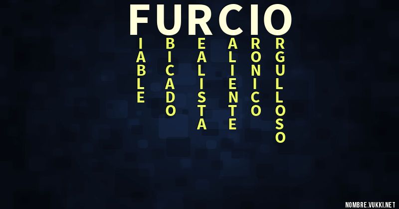 Acróstico furcio