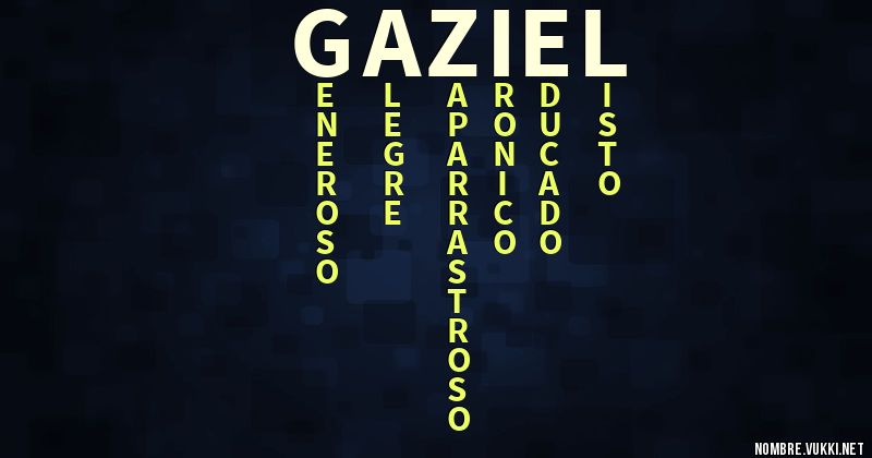 Acróstico gaziel
