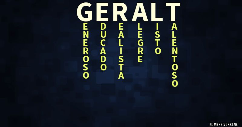 Acróstico geralt