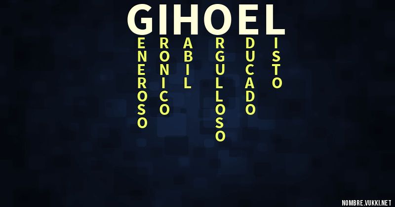 Acróstico gihoel