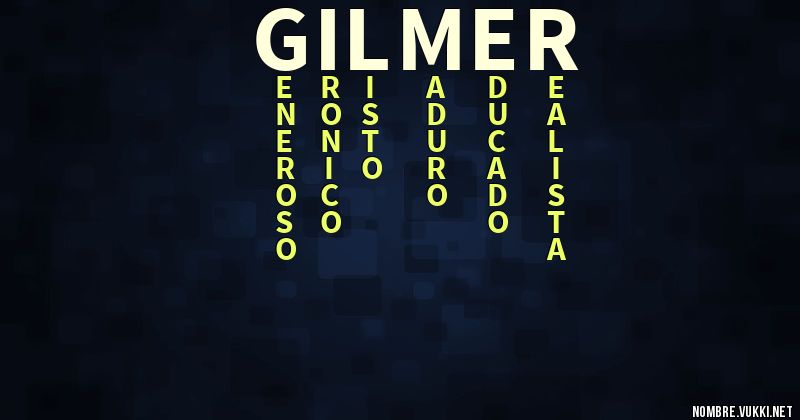 Acróstico gilmer