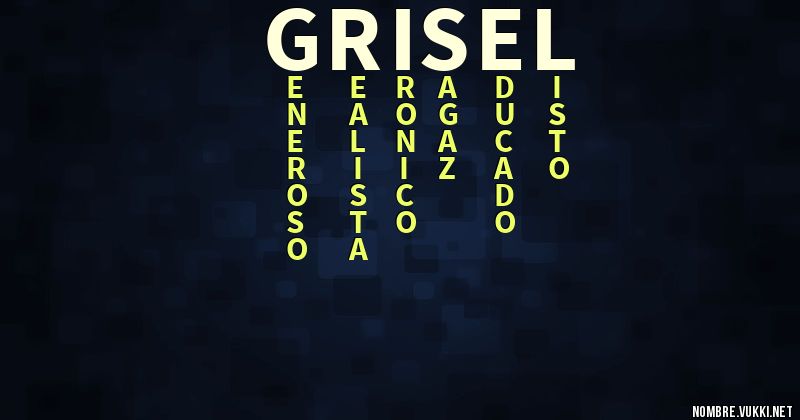 Acróstico grisel
