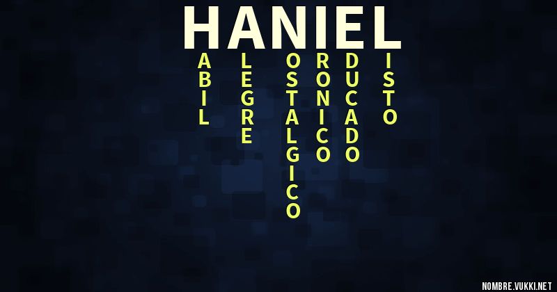 Acróstico haniel