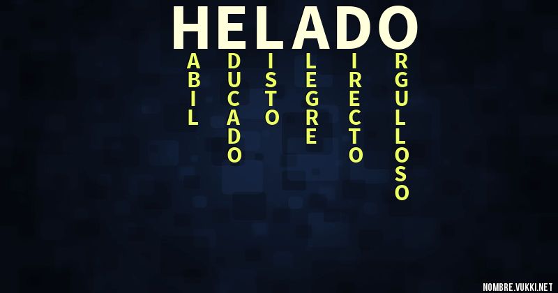Acróstico helado