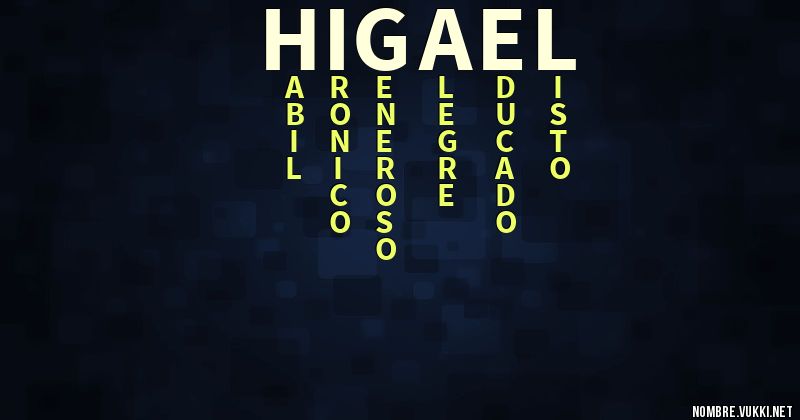 Acróstico higael