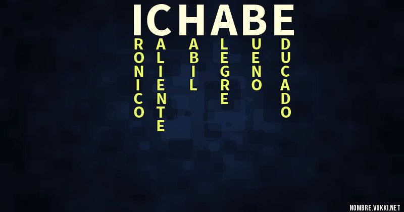 Acróstico ichabe