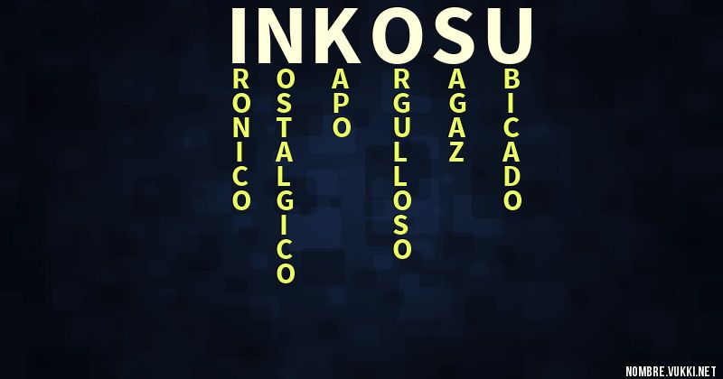 Kosu Meaning In English