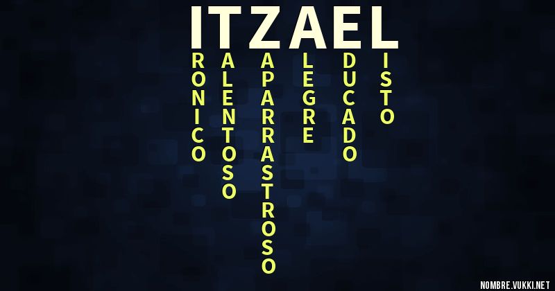 Acróstico itzael