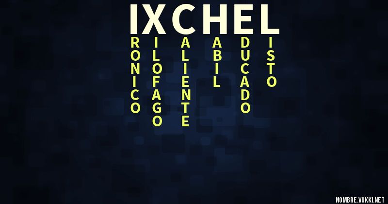 Acróstico ixchel