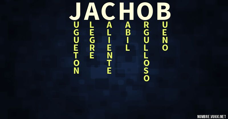 Acróstico jachob