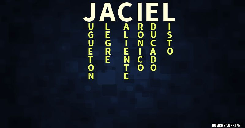 Acróstico jaciel
