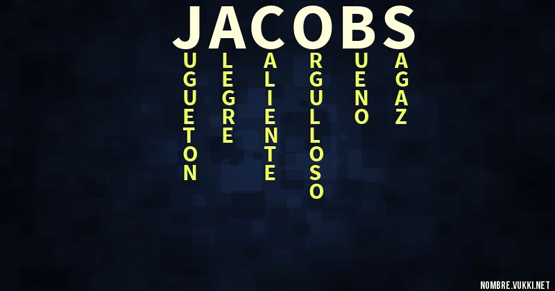 Acróstico jacobs