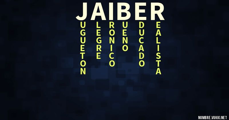 Acróstico jaiber