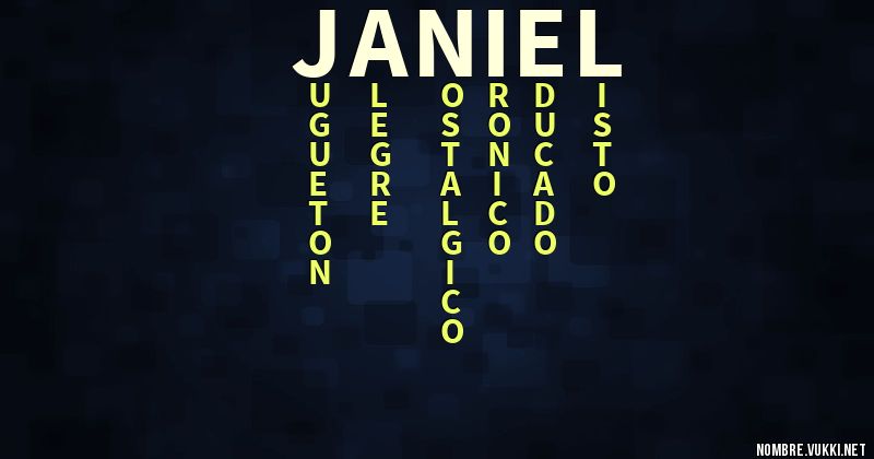 Acróstico janiel