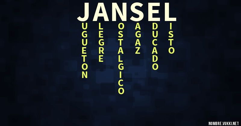 Acróstico jansel