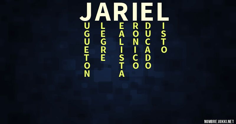 Acróstico jariel