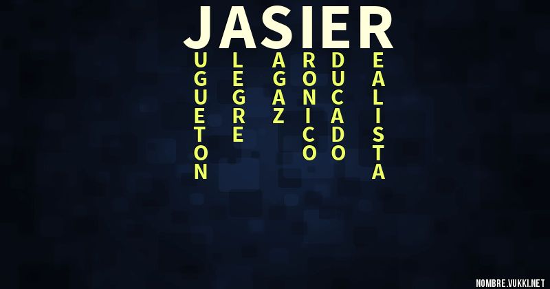Acróstico jasier