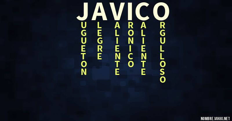 Acróstico javico