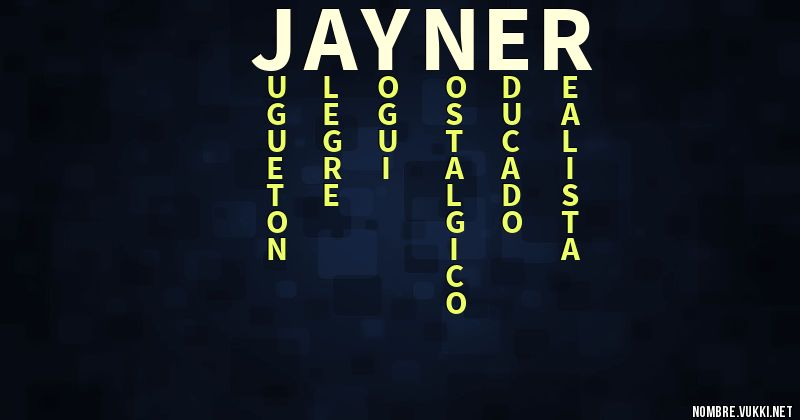 Acróstico jayner
