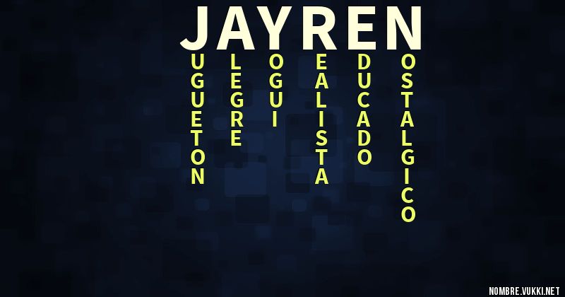 Acróstico jayren