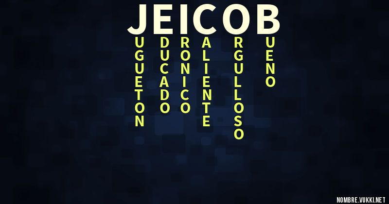 Acróstico jeicob