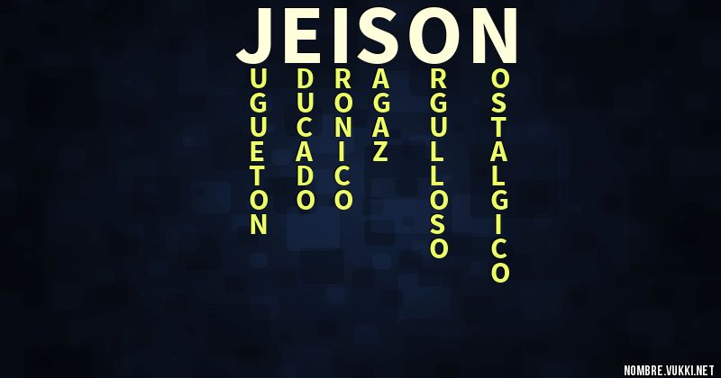 Acróstico jeison