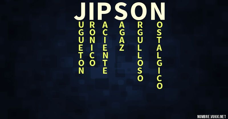 Acróstico jipson